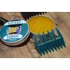 BABLO POMADE Mesh Comb, Mens, Black and Green, 2 Piece