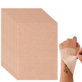12pcs Tattoo Cover up Patch, Temporary Tattoo Cover up Tape Forearm Sleeve for Men Women, Good Covering Effect (Complexion)