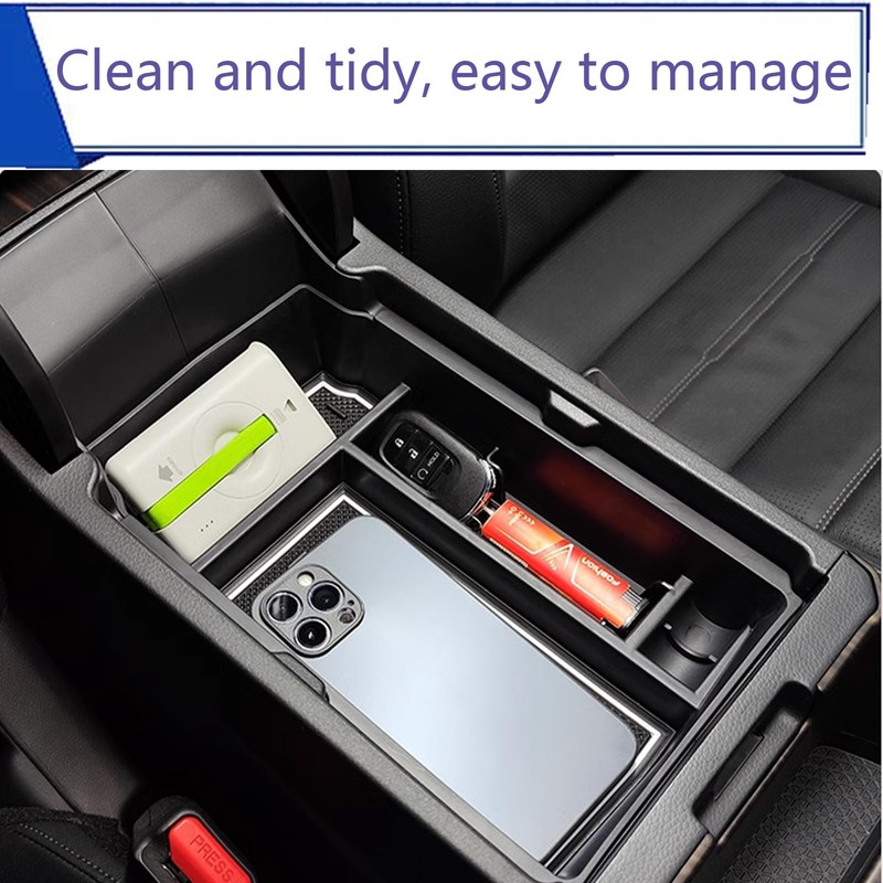 jucndput Compatible with CRV Center Console Organizer,for 2023 Cr-v Accessories