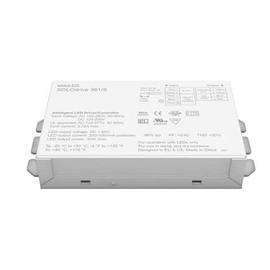 EldoLed Solodrive 361/S, 30W, 0-10V, 1 control channel, constant current, 1x 55V output, side feed, metal square
