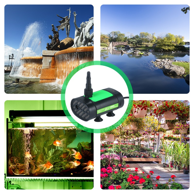 12V DC Brushless Submersible Water Pump 30W Ultra Quiet Fountain
