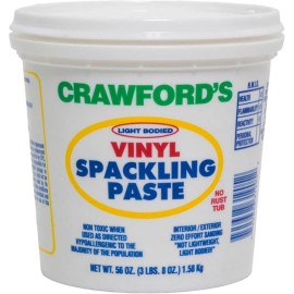 FixtureDisplays Crawfords 31905 qt Spackling Paste Plastic Container