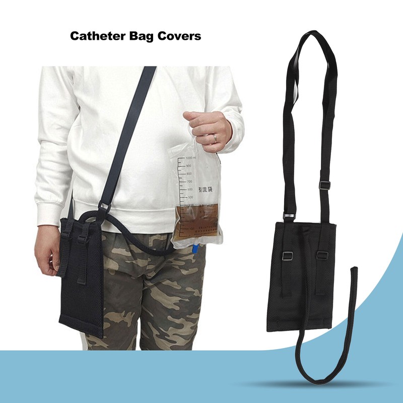 1000ml Urine Drainage Bag Holder Catheter Abdominal Drain Holder with