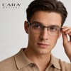 CARA Ultra Lightweight Progressive Multifocus Reading Glasses Men, Metal Frame
