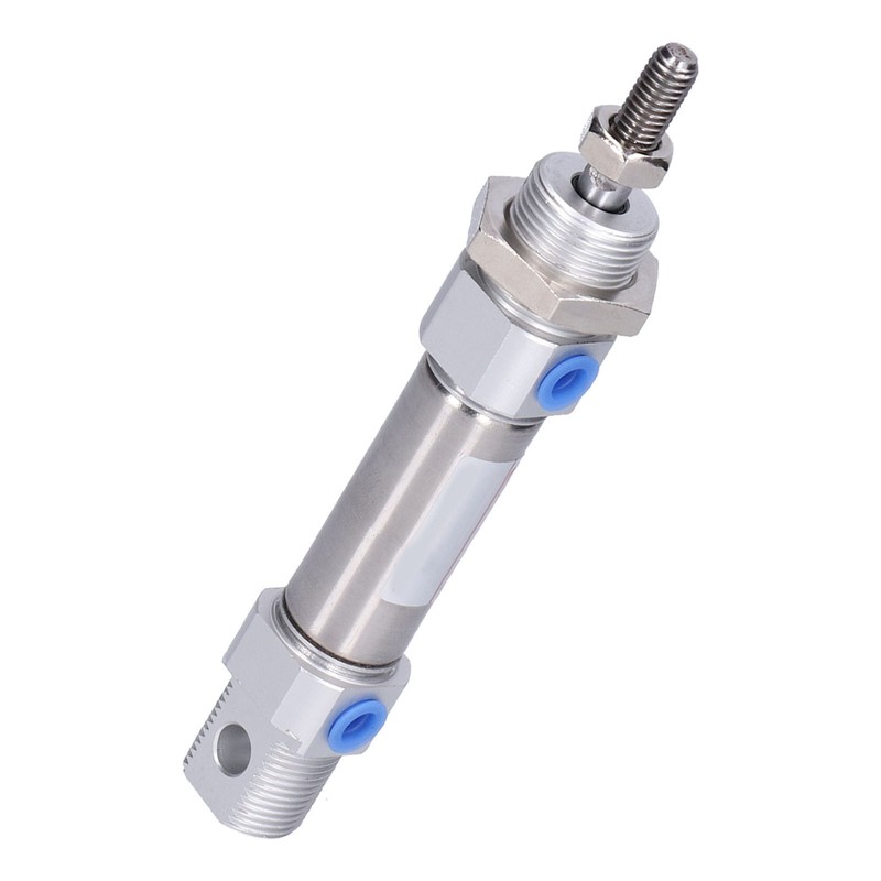 Mini Air Cylinder Stainless Steel Piston Rod Pneumatic Reciprocating Motion