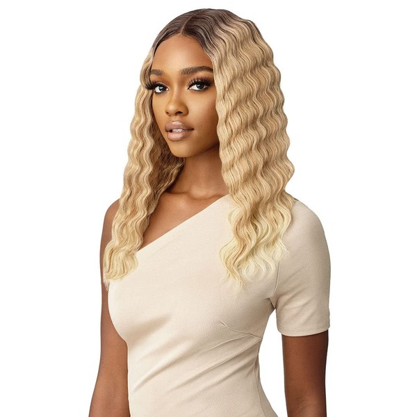 Outre Lace Front Natural Baby Hairs HD Transparent Lace Crimp Wave Style LUCY (DRSIECP)