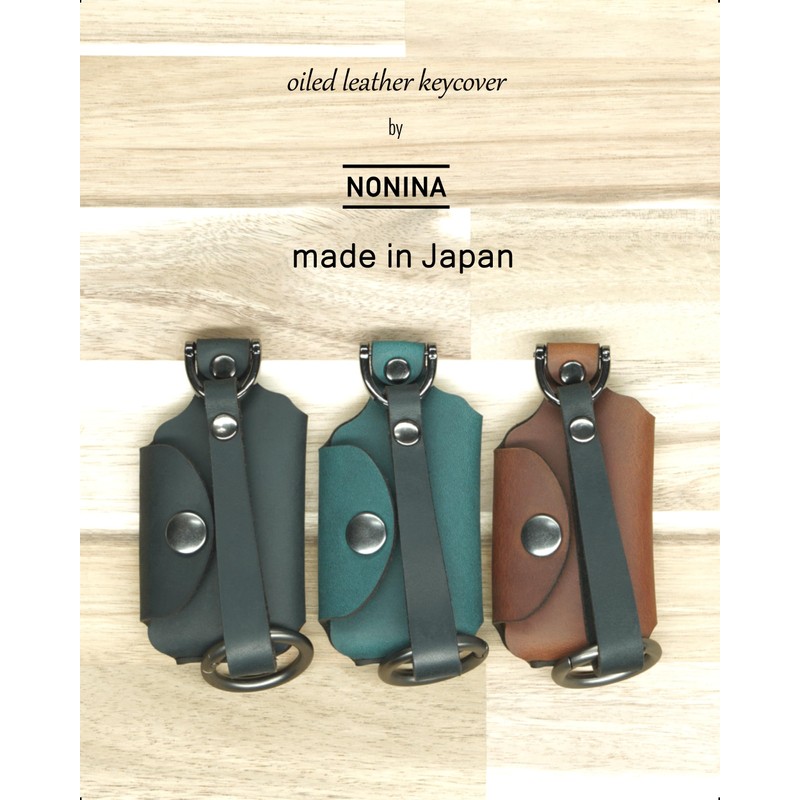 [NONINA] Genuine Leather Key Case, Made in Japan for LEXUS