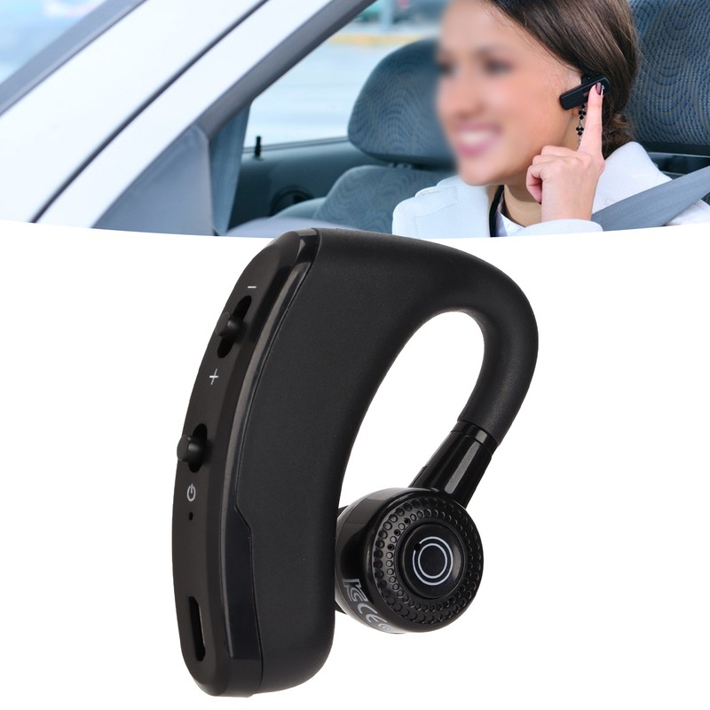 V9 Single Ear Bluetooth Earphone Wireless Ear Hook Earphone Sports