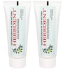 Herbdent Ayurvedic Toothpaste with Xylitol + Calcium - No Flourid (2 x 80 ml)