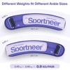 Sportneer Weight cuffs, foot weights, 2 x 0.23 kg/2 x