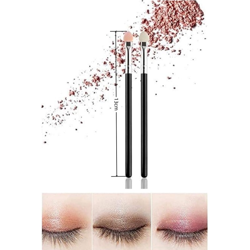 YFFSFDC Eyeshadow Tip Sponge Tip Set of 10 Multifunction Eye