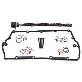 Line Kit Injector Pump Nozzle Gasket Set Screws Wiring Harness Valve Cover Gasket for Tiguan Transporter T5 Golf 6 5 4 Pa-ssat Tour-an Polo A3 8P A4 A6 Q3 Leon Ibiza Fabia Oc-tavia Superb