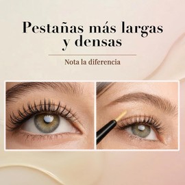 Beako Co. Sérum Pestañas + Máscara de Pestañas - Marine Lash Complex con Péptidos y Queratina - Crecimiento, Volumen y Fortalecimiento - Pack Dúo Premium (1 Sérum + 1 Máscara)
