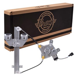 AutoandArt Brock Replacement Passenger Rear Power Window Regulator with Lift Motor Assembly Compatible with 2007-2014 Tahoe Escalade Yukon & Yukon Denali 25885883