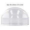 4X Magnifying Glass Full Optical Acrylic High Definition Dome Magnifier