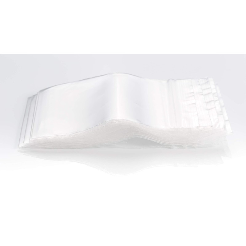 Clear Zip Bags - Pack of 100 - Thickness 50