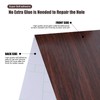4" X33' Size Realistic Wood Grain Repair Tape, Self Adhesive