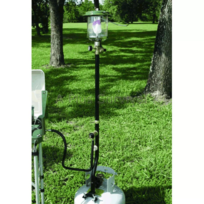Texsport 30"Bulk Tank Propane Distribution Tree + 2 Appliance Hoses