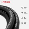 RX WELD Argon Hose 5FT, Inert Gas Hose for MIG/TIG