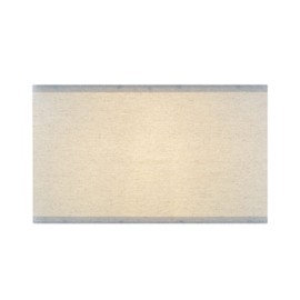 Aspen Creative 38751, Contemporary Design Collapsible Rectangular Spider Shade, (17+11)" Top x (17+11)" Bottom x 10" Height, Oatmeal Linen