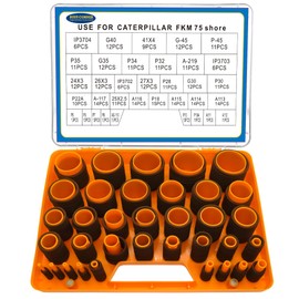Hydraulic FKM O-Ring Kit for Caterpillar CAT Replacement Seal O-Ring Kit 405 PCS (FKM)