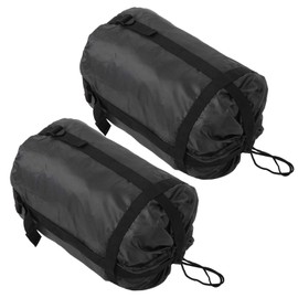 Compression Stuff Sack,2Pcs Compression Sack for Sleeping Bag,Nylon Sleeping Bag Stuff Sack,Camping Hiking Backpacking Bag for Travel