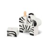 Tobar 38183 Wooden Stack and Play Safari Animals, Assorted Designs