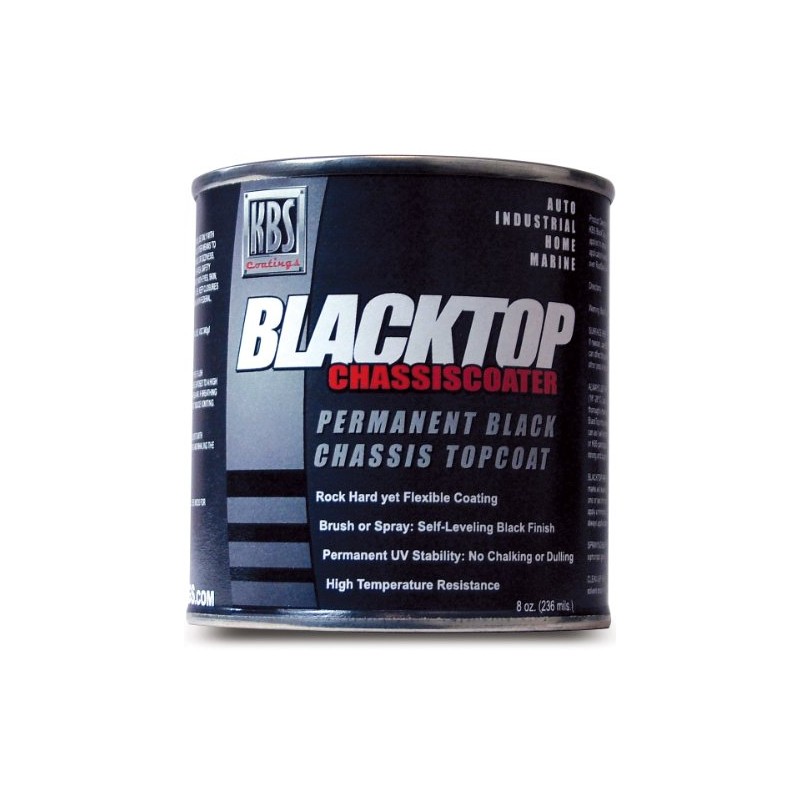 KBS Coatings 8212 Flat Black BlackTop Chassis Paint - 8