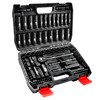LLNEDL Impact Socket Set 3/8 Drive,95Pcs Deep&Shallow Socket Wrench Set,6