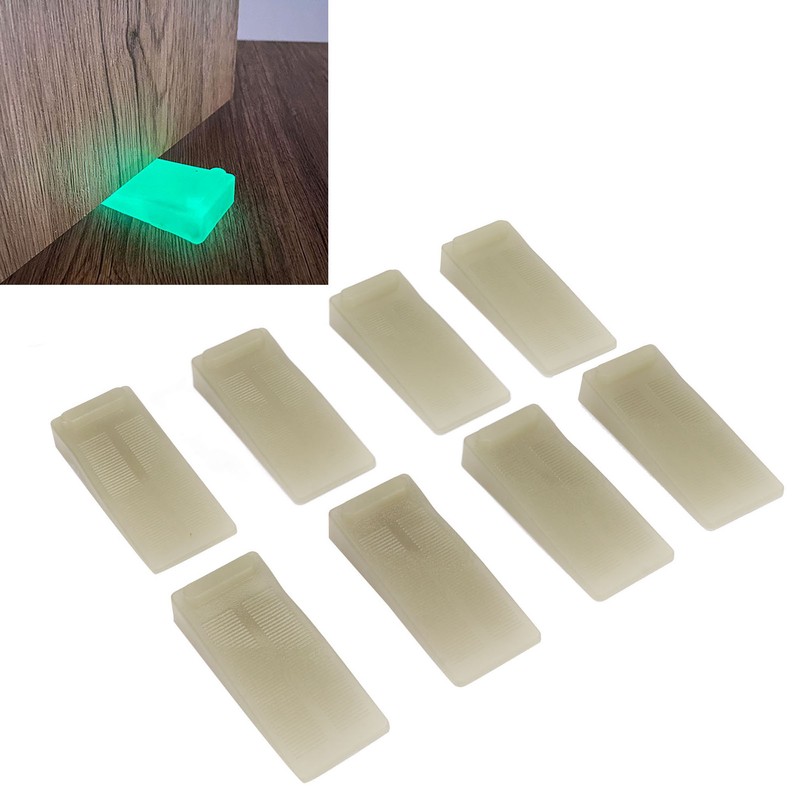 8 Pcs Door Stoppers Small Stackable Windproof Flexible Elastic Thick