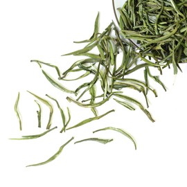 GOARTEA Green Tea 50g / 1.76oz Premium Zhuyeqing Tea - Bamboo Leaf Tea - Mount Emei Spring Loose leaf Tea - Chinese Green Tea Bags