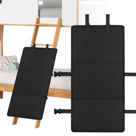 Bunk Bed Ladder Cover, Bunk Bed Ladder Pads for Kids to Prevent Kids from Climbing, Suitable for Attic Stairs, Bunk Bed Stairs,Swimming Pool Stairs.(Black)
