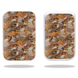 MightySkins Skin Compatible With HP Sprocket – Pheasant Feathers | Protective, Durable, and Unique Vinyl Decal wrap cover | Easy To Apply, Remove, and Change Styles | Made in the USA