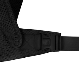 Lionelo Margareet Air Ergonomic Baby Carrier for Babies from 4 Months to 20 kg, 3 Carrying Positions, Breathable Material, Removable Hood, Double Safety