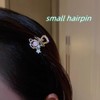 KANXINR 5 Pcs Cute Pink Planet Small Hair Clip Bangs