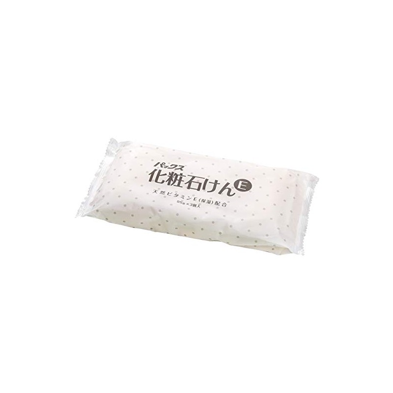 Pax Cosmetic Soap E 3.4 oz (95 g) x 3