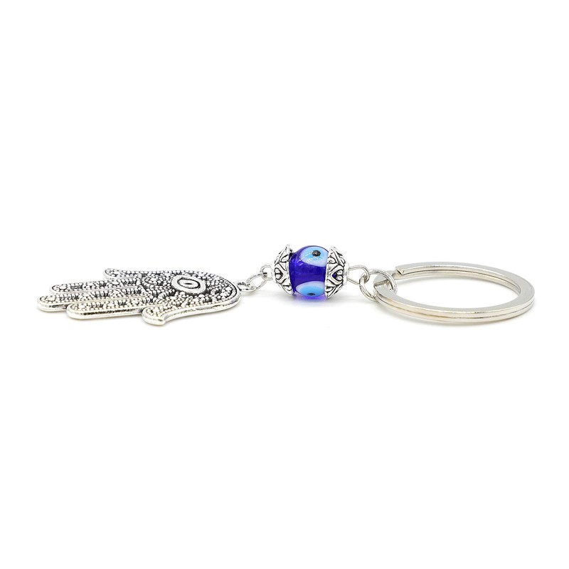 Jasimkiss Evil Eye Keychains Hamsa Hand keychains Protection Good Luck
