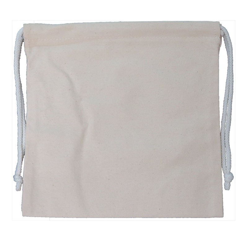 Durable Canvas Drawstring bag set of 10 No. 11 Duck