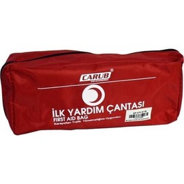 Lüks Ilk Yardım Çantası Belgeli Kumaş Çantalı Yönetmeliğe Uygun