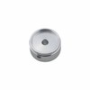 Ruiwaer 2pcs Silver Aluminum 30 * 17MM knob Cap Potentiometer