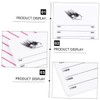 Baluue 4pcs Professional Eyelash Holder Acrylic Lash Extension Pallet for