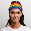 Suddora - Diadema cónica, diseño de arco iris, para entrenamiento,