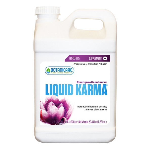 Botanicare BC32304 Karma Plant Growth Enhancer Supplement, 2.5-Gallon, White