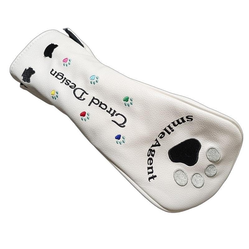 Golf sahc1741 Smile Agent Paw Embroidered Paw Series Driver Fairway