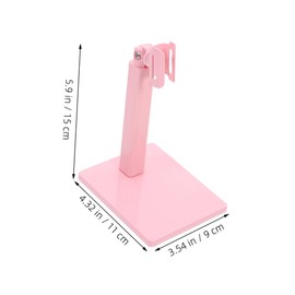 WOONEKY 2pcs Telescopic Nail Light Stand Rotating Holder for Gel Lamp Portable for Home Professional Nail Art Sturdy Build for Versatile Use
