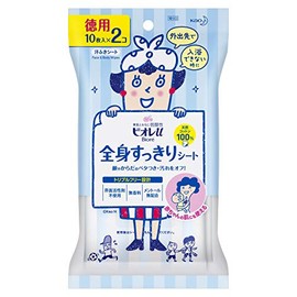 Biore U Full Body Clean Sheet 10 Sheets x 2 Set