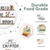 60 Pcs Book Club Decorations Group Therapy Paper Plates