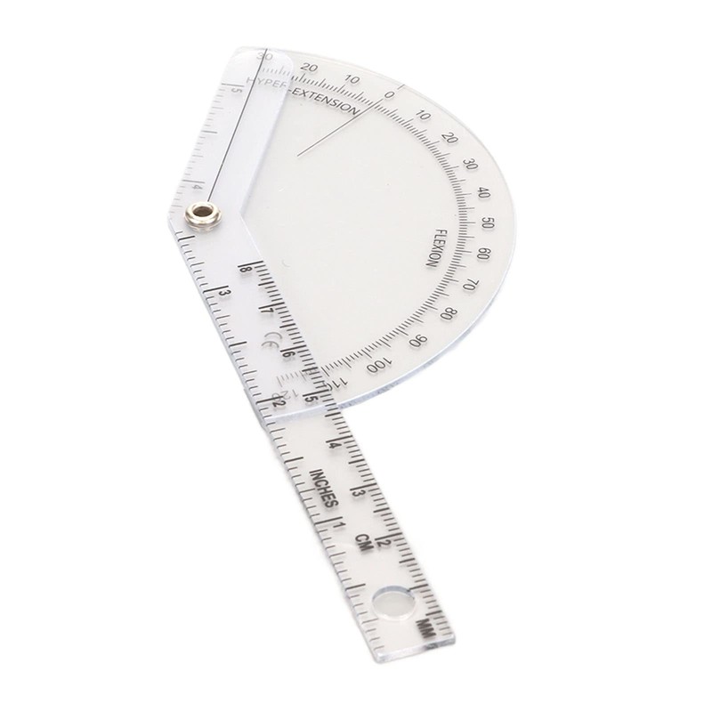 Orthopedic Protractor, Accurate Scale, Orthopedic Ruler, Transparent Accurate Plastic 120
