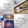 Silver Brush Limited Silverwhite Angle Watercolour Paintbrush, Size 3/8 in