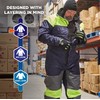 Ergodyne N-Ferno 6475 Insulated Freezer Suit, Cold Storage Work Coveralls